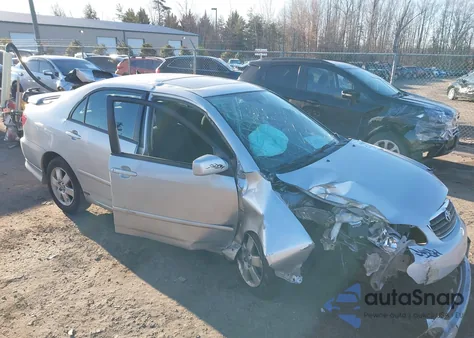 2008 Toyota Corolla S z USA, uszkodzony, nr VIN 2T1BR30E58C928433